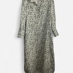 Tuckernuck  Linen Hydrangea print Midi Dress | Cottagecore Garden Party | Medium Photo 2