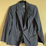 The Limited Navy Blue Blazer Photo 2