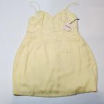 superdown  Diana Mini Dress in Light Yellow LArge Photo 2
