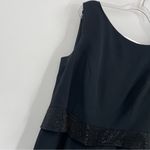 Daymor Couture Black Dress Size 18 Long Beaded Bodice Gown Photo 3