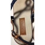 Nautica Sandal Canvas Braided Criss Cross SZ 9 Resort Wear Boating Beachy Pool Photo 6
