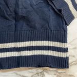 Forever 21  Navy Cardigan with White Accents Photo 5