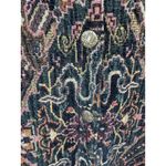 Vintage Gotcha Covered Tapestry Blazer Jacket Geometric Print Button Front 90's Black Size L Photo 2