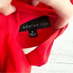 Adelyn Rae Red Wideleg Jumpsuit Photo 3