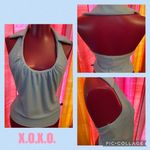 XOXO X.O.X.O powder blue Halter top (vintage 2000s) Y2K size Medium Photo 1