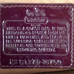 Coach  Madison Purple Patent Leather Madison Paige Triple Section Shoulder Bag Photo 15