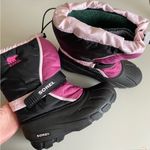 Sorel  Pink and Gray Snow Boot women’s Size‎ 6 insulated warm lined Photo 0