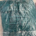 Denim & Co Chenille Tunic Top Womens Size 1X Green V Neck Chunky NWT A373184 QVC Photo 4