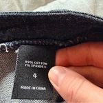 Dark denim 90s style pencil skirt size 4 Blue Photo 2