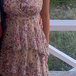 ASTR Floral Ruffle Maxi Dress Photo 0