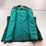 Oakley  Quilted Vest Women's L G Teal Full Zip Puffer Padded Athleisure Photo 4