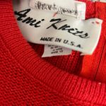 Neiman Marcus Vintage NWT  Ami Knits Color Block 90’s Knit Sweater Dress Size 12 Photo 10