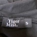 Tiger Mist Women's Black One Shoulder Sleeveless Cami Camisole Crop Tank Top S Photo 2