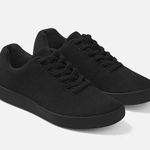 Atoms Adult Shoes Black Model 000 Athletic Low Top Sneaker Men 8.75 Women 10.25 Photo 0