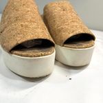 DKNY Carli Cork Open Toe Platform Sandals 9.5 Photo 2