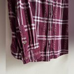 Garage  Shirt woven cotton long sleeve size medium Photo 4