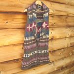 Double D Ranch Southwestern Sweater Knit Vest Green Photo 1