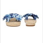 Nine West  Slide Sandals Espadrille Blue Tie Dye Blanche Size 10M New in Box Photo 2