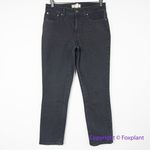 Madewell NEW  The Mid-Rise Perfect‎ Vintage Jeans Clean Black Wash, 26 Photo 3