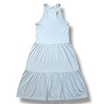 Sundry Anthropologie Womens Sleeveless Mint Green Tiered Flowy Maxi Dress Size M Photo 5