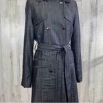 Vertigo Paris Chambray Double-Breasted Trench Coat Photo 3