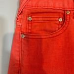 Free People Coral Pink Ombre Classic Skinny Ankle Denim Jeans Women Sz 26 Photo 6