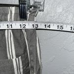 CLEARANCE Shorts NWT SZ S Frayed Hem Tie Elastic Waist Striped Beach Jolie & Joy Black Photo 5