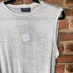 NWT The Fifth Sun Gray Light Knit Nine Days Tank Top Olive Marle Women's Large Photo 2