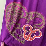 Disneyland Resort Micky Mouse Yoga Embroidered Peace Top Size Small Photo 2