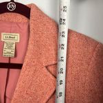 L.L.Bean  vintage wool & silk blend women’s classic blazer jacket size medium Photo 6