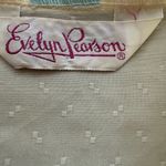 Vintage 60s Evelyn Pearson Union Made Cream Ruffled Robe Retro Yellow Size M Photo 5