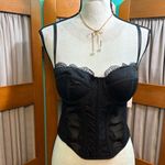 Dealmore Elegant Black Lace Bustier Size M Photo 1