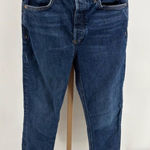 AGOLDE Riley Long Jeans Women’s Size 26 Blue Denim Straight Dark Wash Photo 0