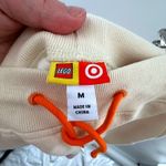 LEGO x Target Jogger Sweatpants Beige Purple Colorblock Fleece Size Medium Tan Photo 3