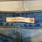 Levi’s Low Pro Straight Vintage 90’s Mid Rise Relaxed Slouchy Blue Denim Jeans Size 28 Photo 7