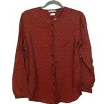 Van Heusen Nwt  Bohemian Pattern Button Down Blouse Photo 0