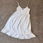Brandy Melville  White Lace Trim Dress Photo 1