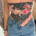 Free People  Raya One Bandana Top Women’s Floral Small Photo 0