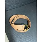 B-low the Belt  Mia Peanut Butter Brown Vegan Leather‎ Belt Women's One Size Photo 1