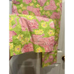 Lilly Pulitzer Vintage Lily Pulitzer White Label Cropped Pants Lions Women’s Size 10 Pink Green Photo 3