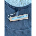 SKIMS Cotton Rib Tank Soot Size Large Photo 6