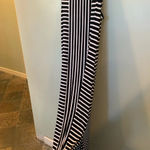 Max Studio Long Striped Tank Stretch Maxi Dress Rayon Spandex Women’s Size L Photo 6