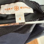 Tory Burch Black Pencil Skirt Textured Trim Career Wear Women's Small Photo 4