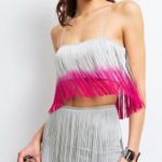 Lisa Maree Sleeping‎ Beauty Fringe Top Size Medium NWT #1147 Photo 0