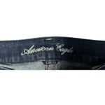 American Eagle  Stretch Artist Flare Jeans Low Rise Womens Size 8 Boho Festival Photo 2