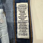 Indigo Rein Denim Jean Mini Skirt Women's 7/27 Dark Wash Blue Frayed Hem Western Photo 3