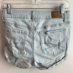 Aeropostale Light Wash High Waisted Midi Shorts Photo 2