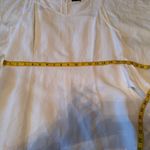 Ann Taylor Factory Cotton Wide Strap Sleeveless Shirt White Tie Women’s 6 Beach Photo 7