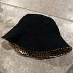 Jenni NWT Reversible Terry Cloth Hat, Leopard One Size New w/Tag $39.99 Photo 3