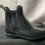 A New Day WO SIZE 10 BLACK ANKLE TOP RUBBER RAIN BOOT GREAT FOR GARDENING Photo 4